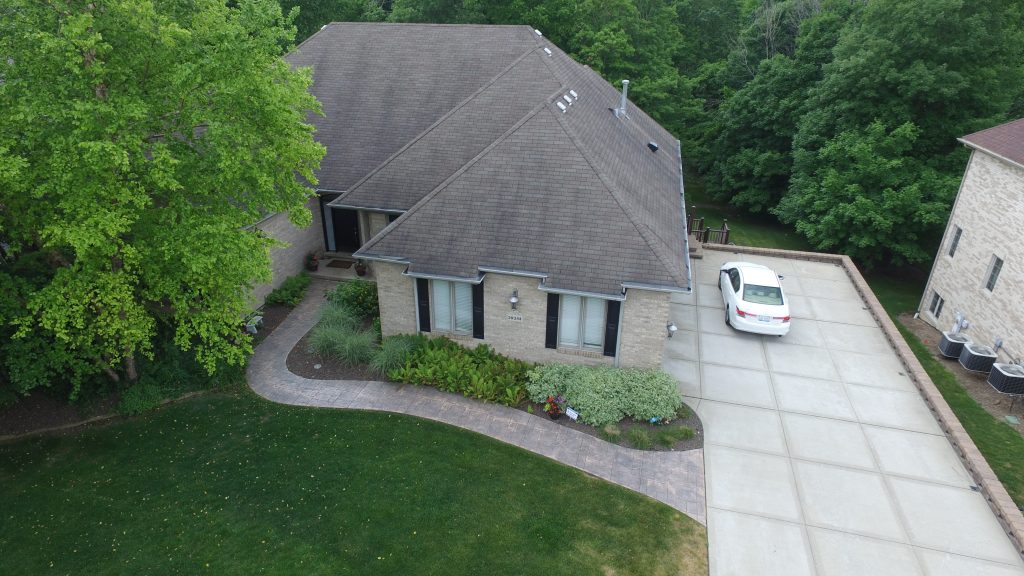 Drone services Illinois real estate homeowner Mokena Frankfort Tinley Park Lockport Will Cook aerial photo